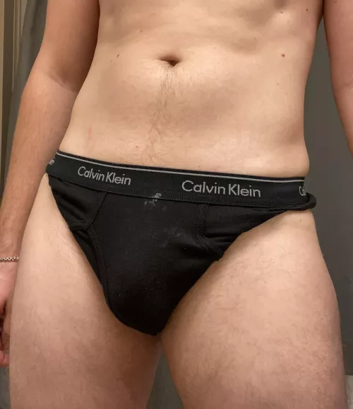 Accidentally jizzed in these while watching porn and then decided to wear them to the gym. Might keep wearing them a few more workouts and get them real sweaty.