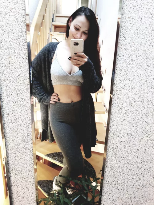 Already got told the gals are too big for going braless. I don't think so