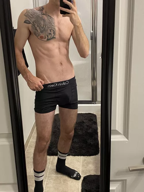Black Calvin’s look good on me?