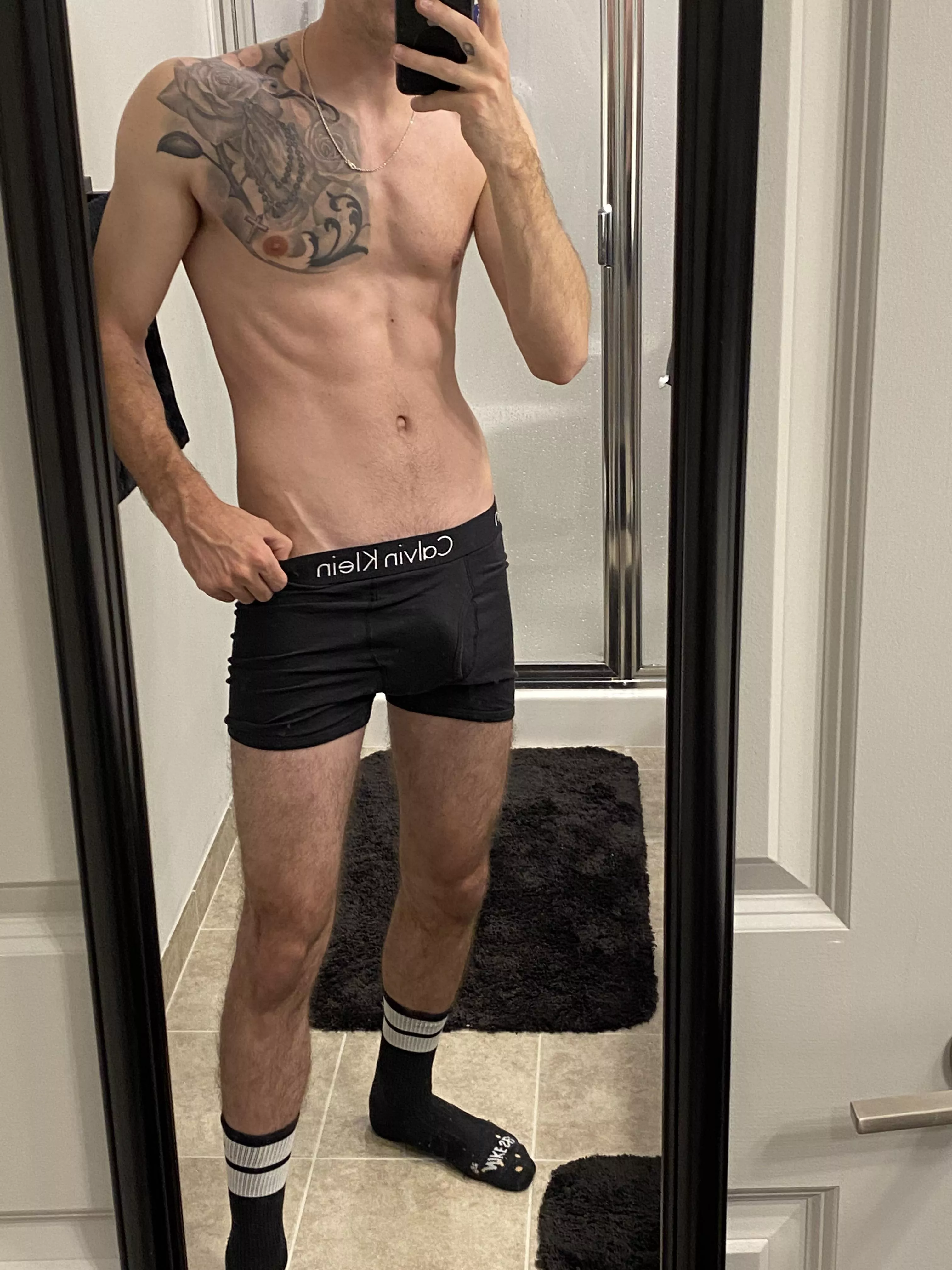 Black Calvin’s look good on me?