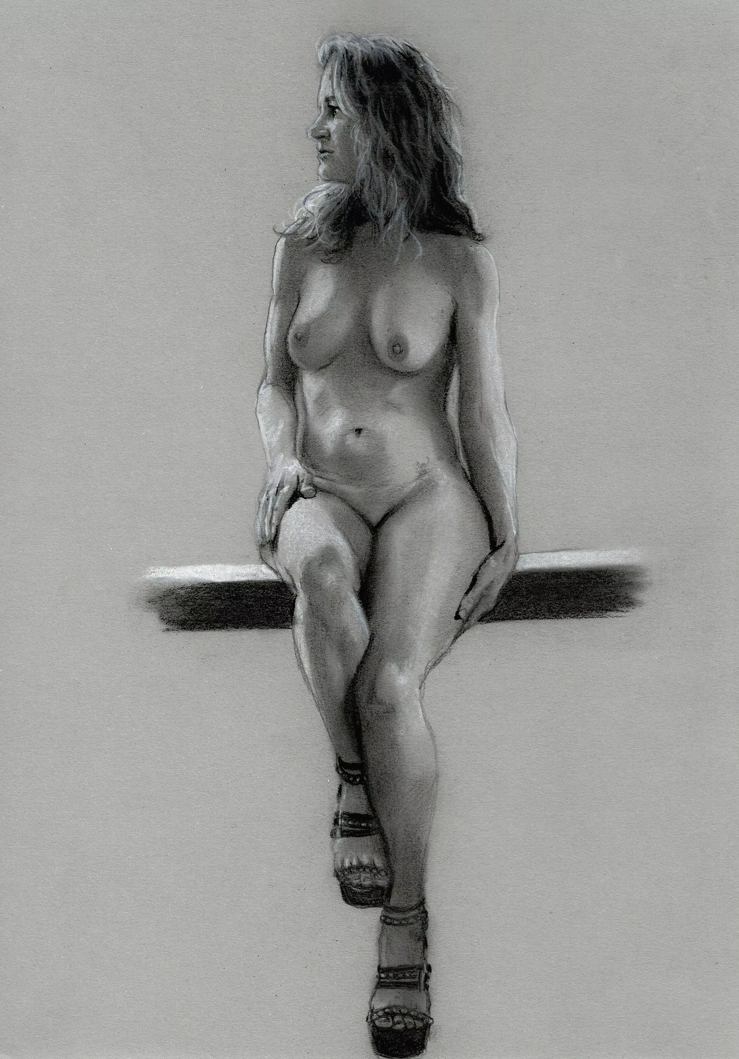 Charcoal pencil