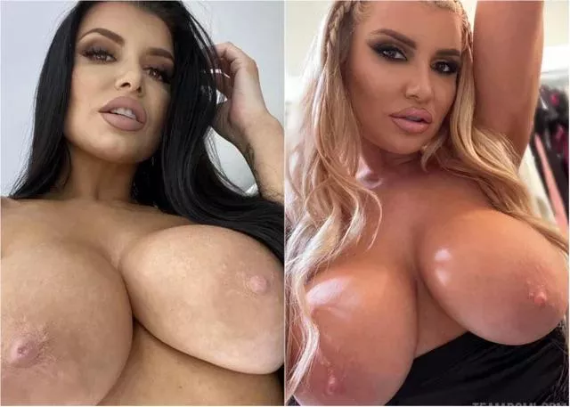 Do you guys prefer Brunette Romi Rain or Blonde Romi Rain
