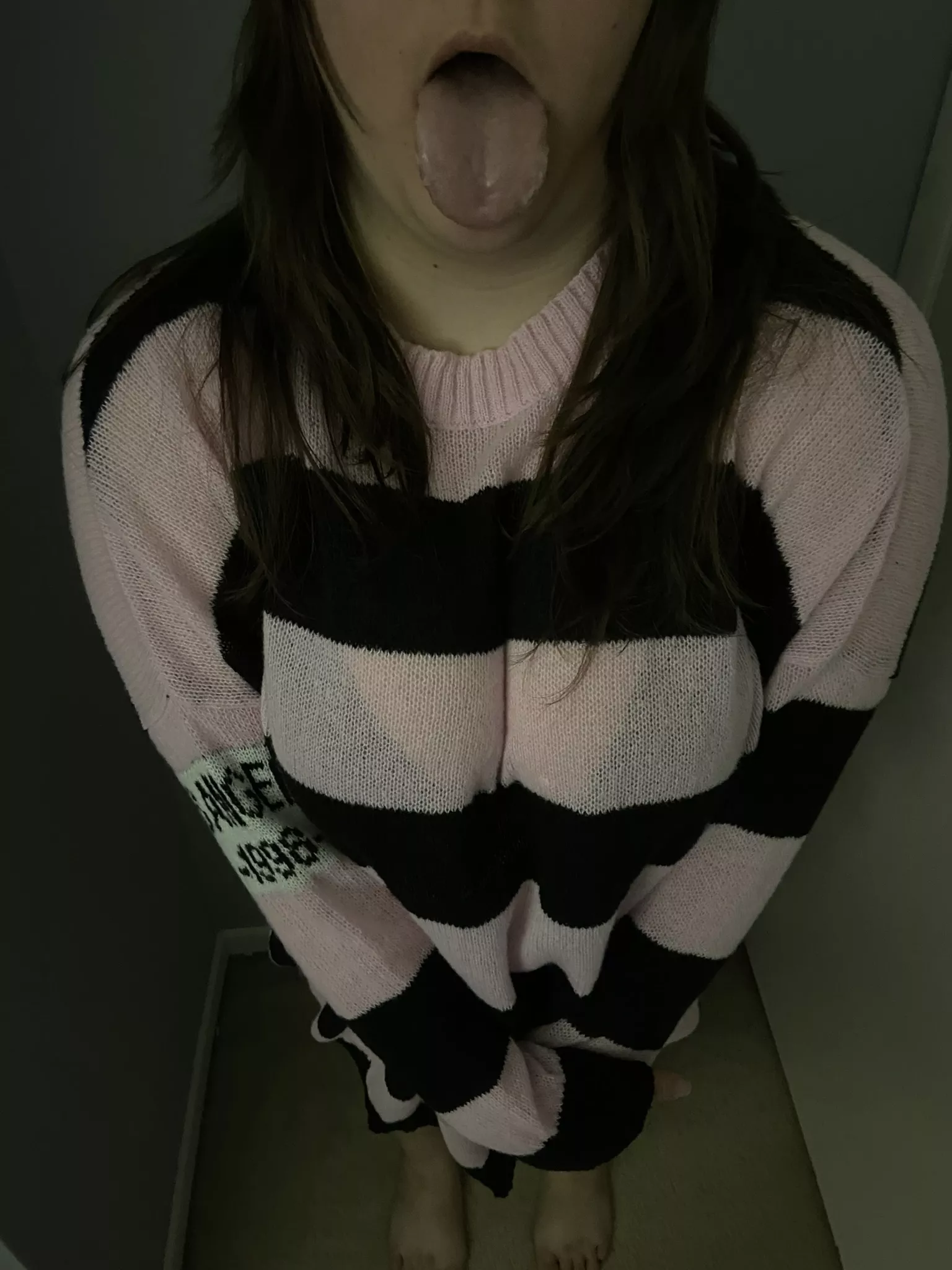 Do you think this sweater would look hotter with a splash of white?