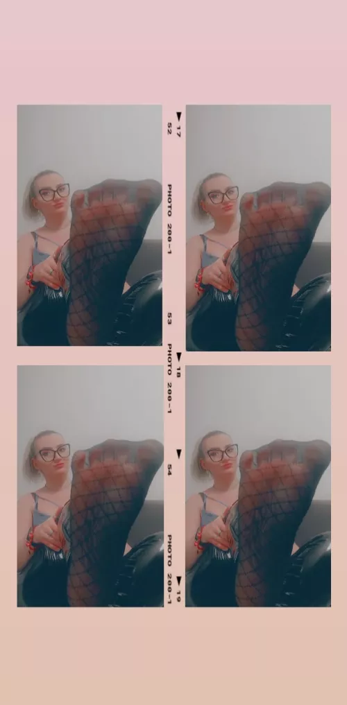 Do you wanna my feet?😈