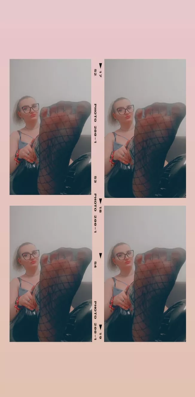 Do you wanna my feet?😈