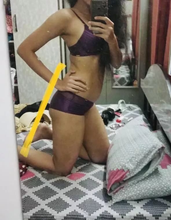 [F] Do you guys think my man is gonna like me in this?