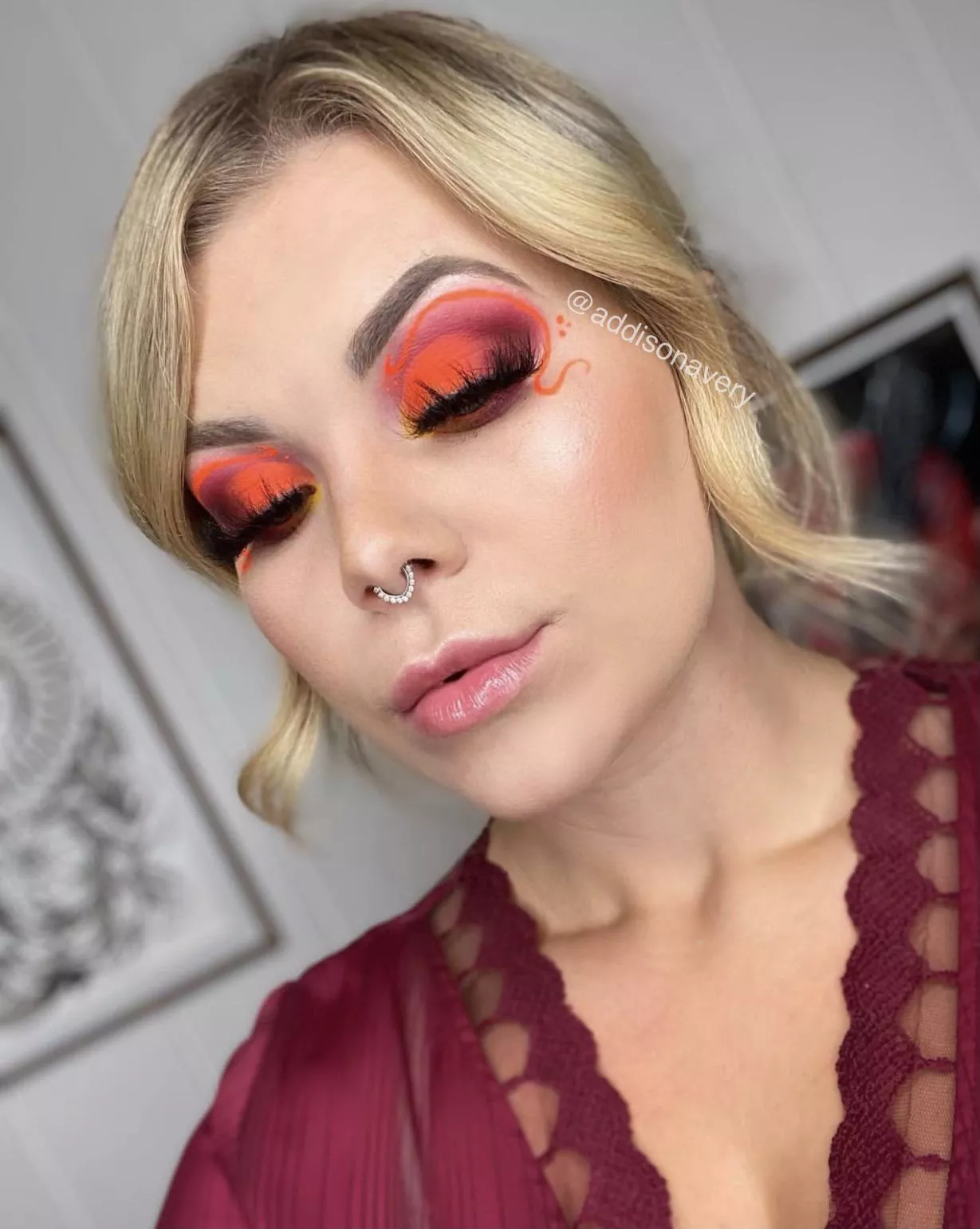 Feeling some colour today 🧡