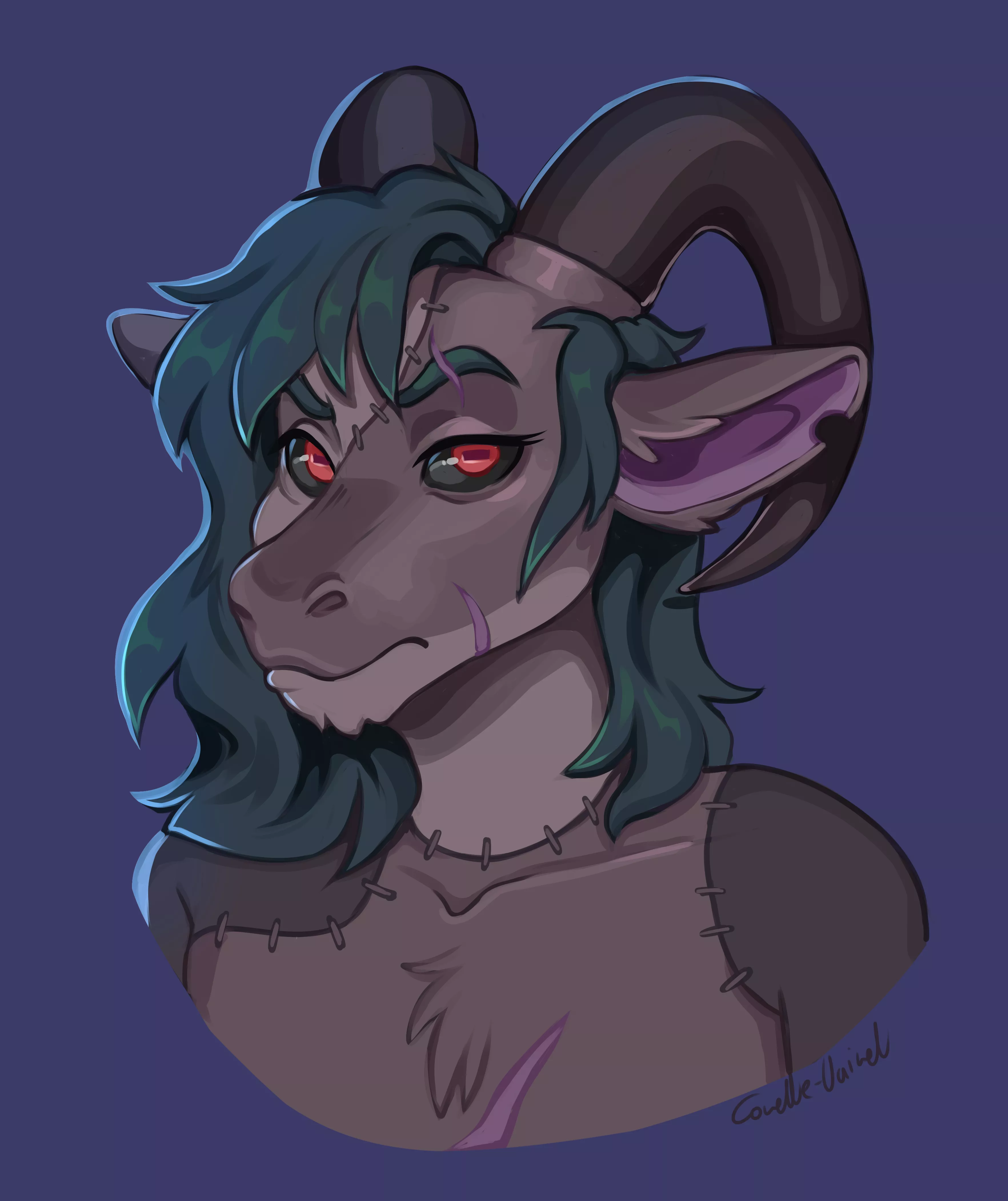 Finished comm (art by me)