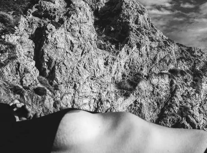 Gently showing my underboob