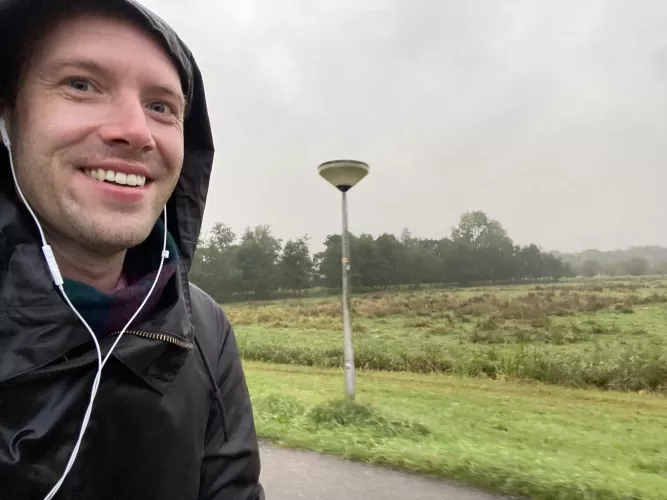 Go biking to the train station, I thought. The weather won’t get that bad. Righttttt….