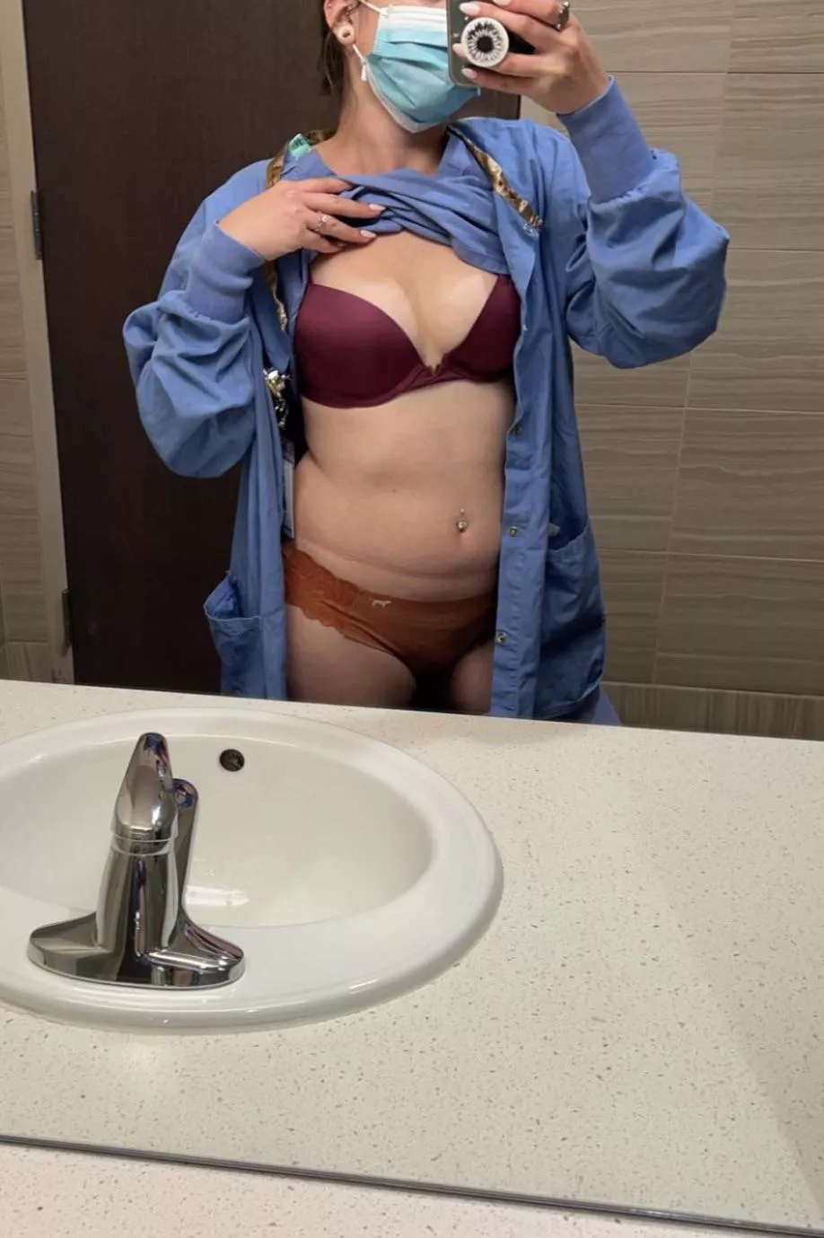 Got a little bored between surgery’s last shift