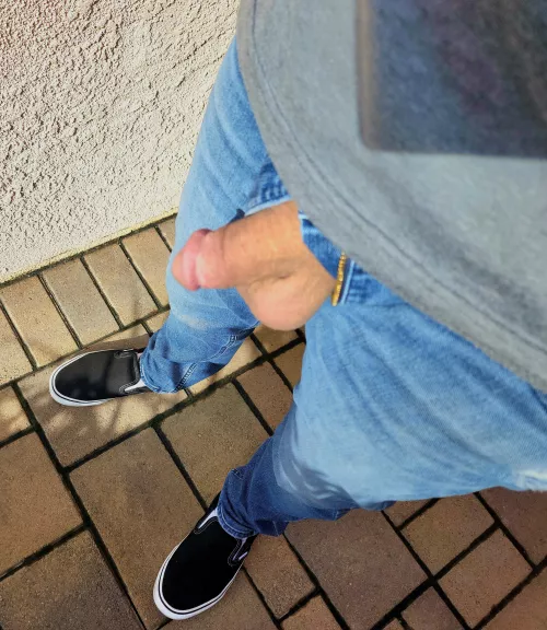 Had It Hanging Out Soft In The Sun.