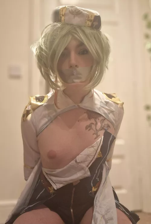 Helpless sucrose from genshin by tgirlakira