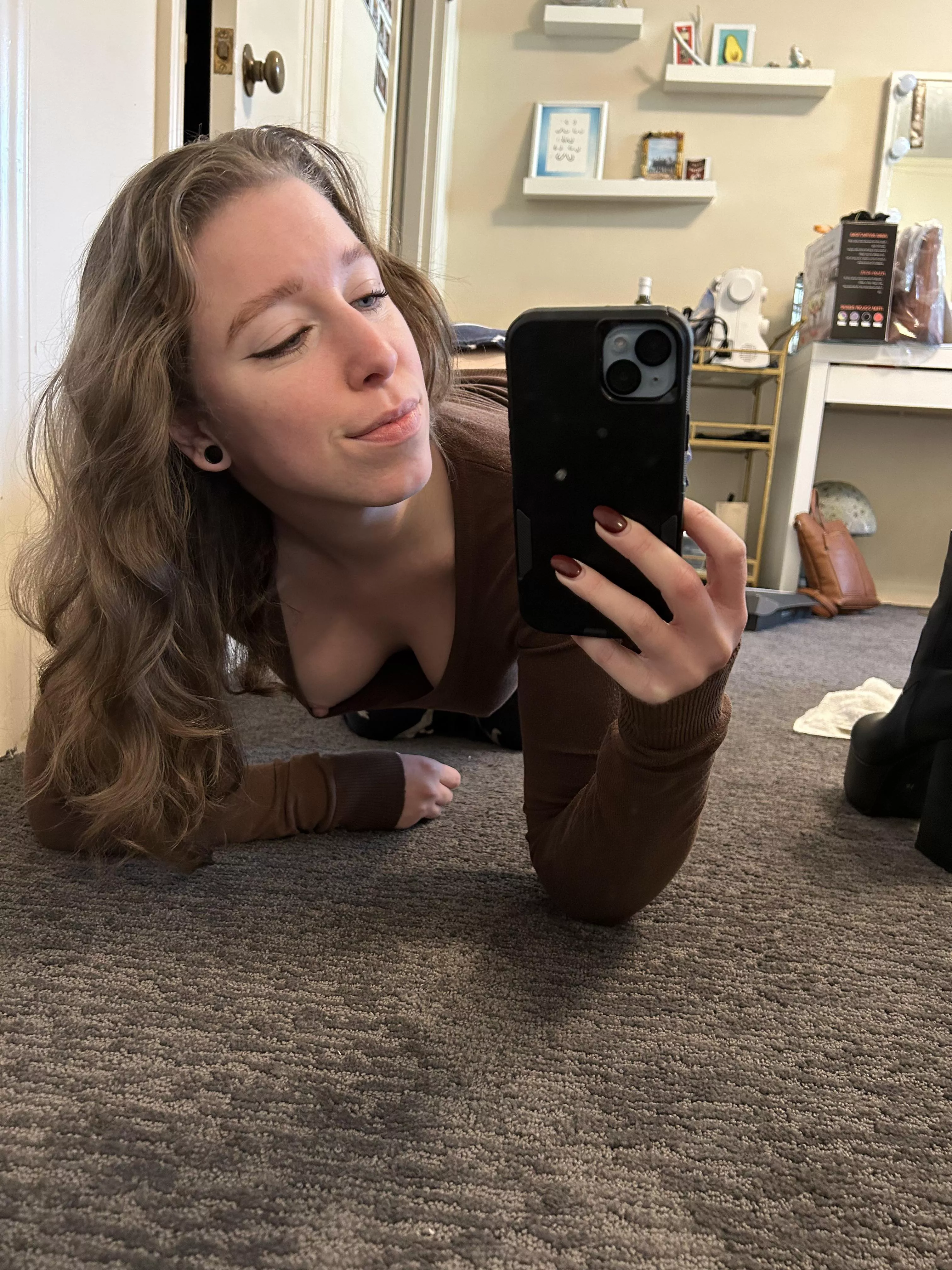 How about a little selfie to start the day