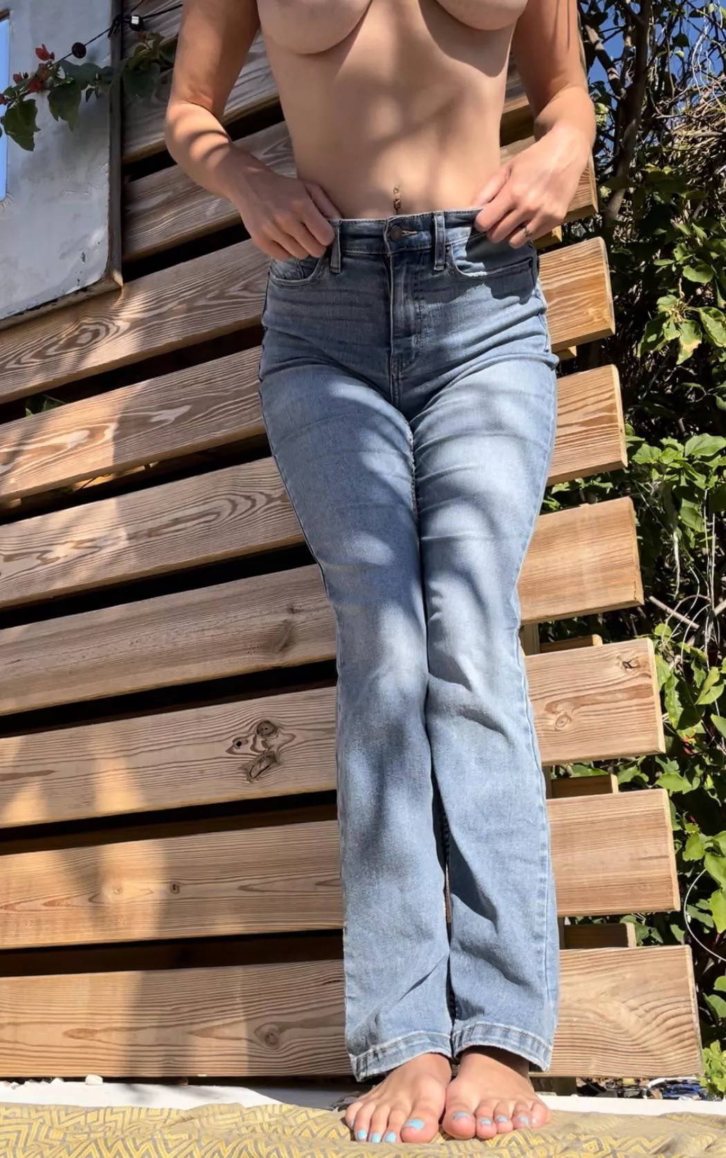 I always prefer topless