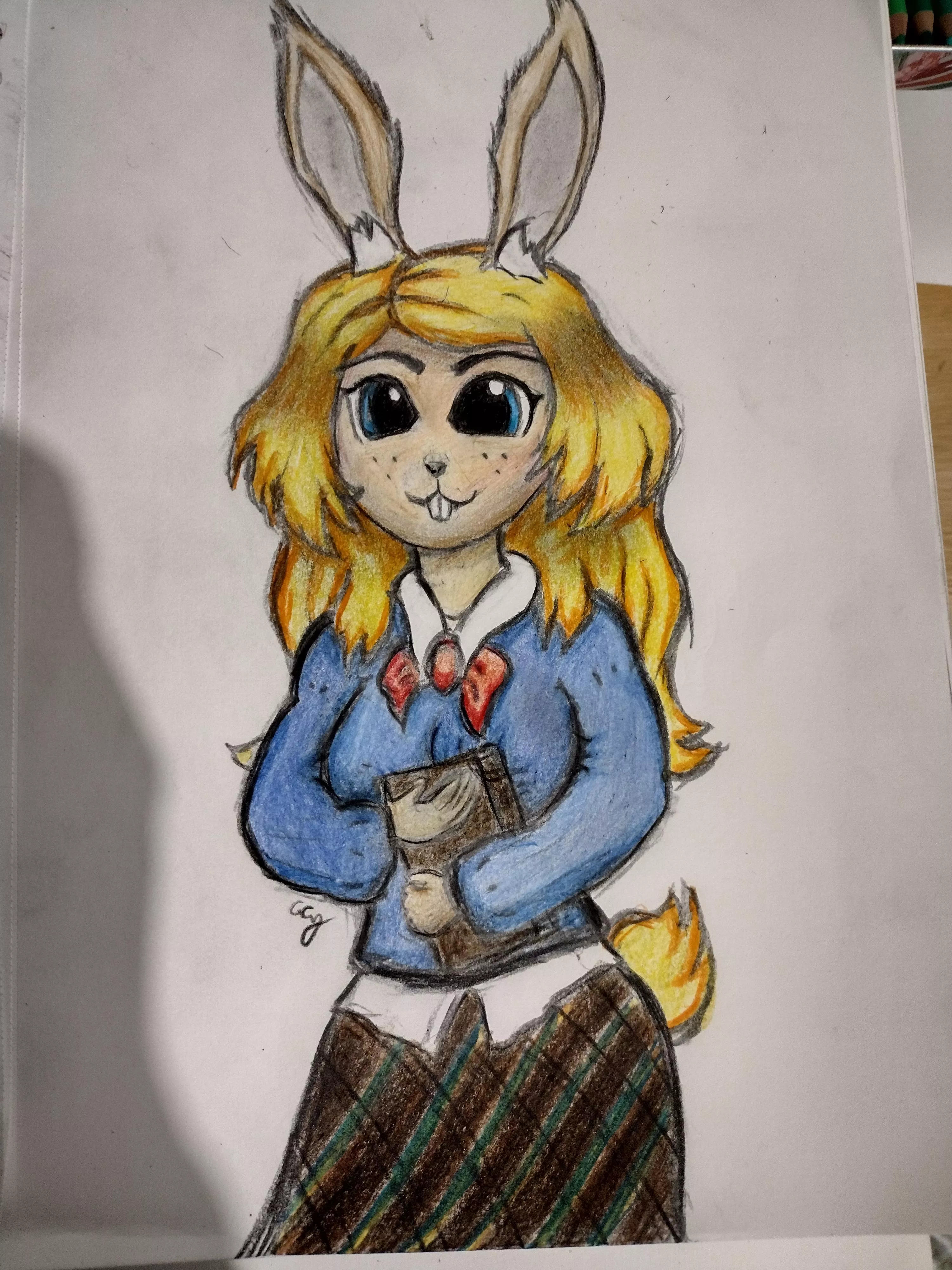 I just got called a furry for drawing this.