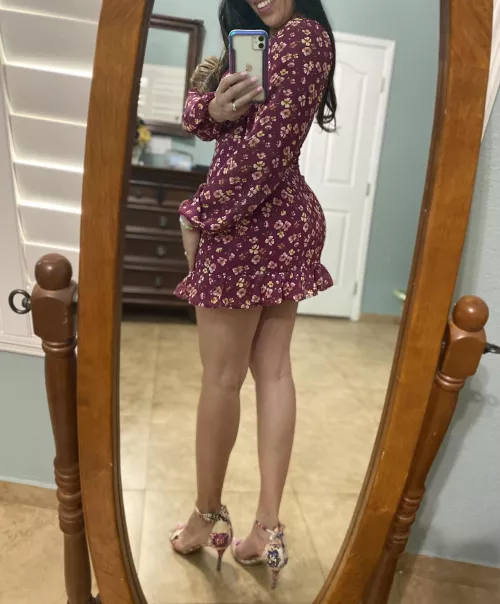 I need an excuse to wear this dress again! [F]