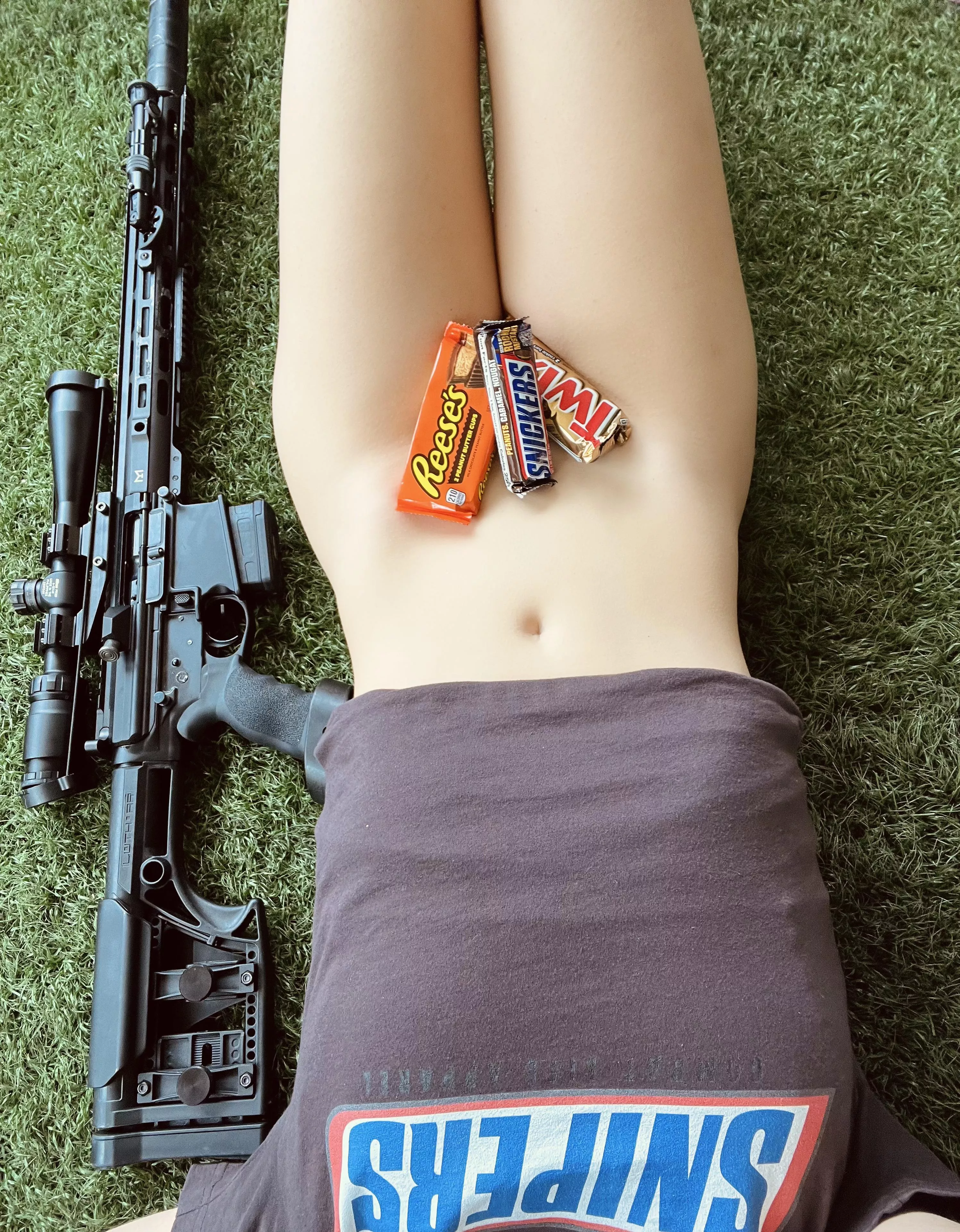 I snipe for snickers 😉