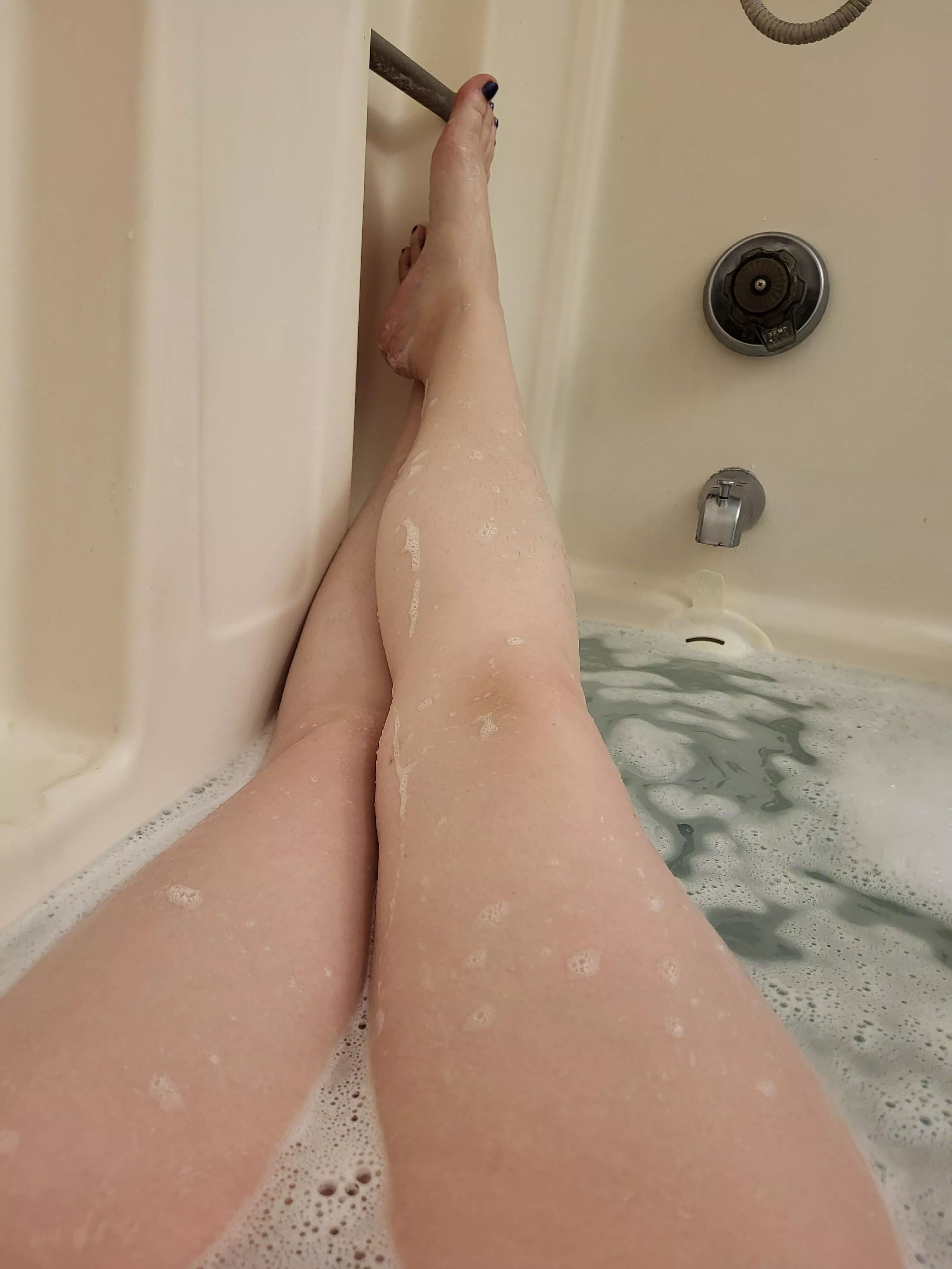 If you don't mind my legs around you there is room for you to join me