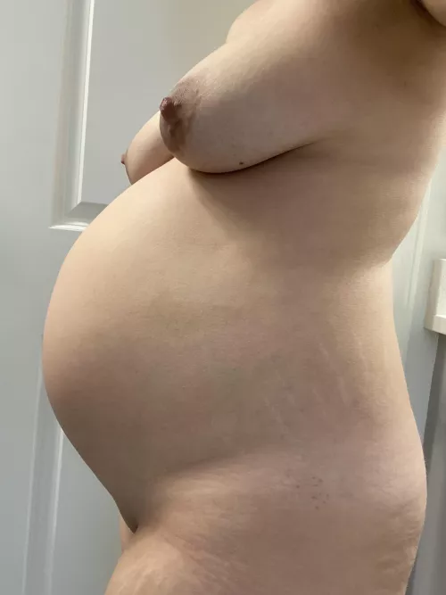 I’m finally really starting to show