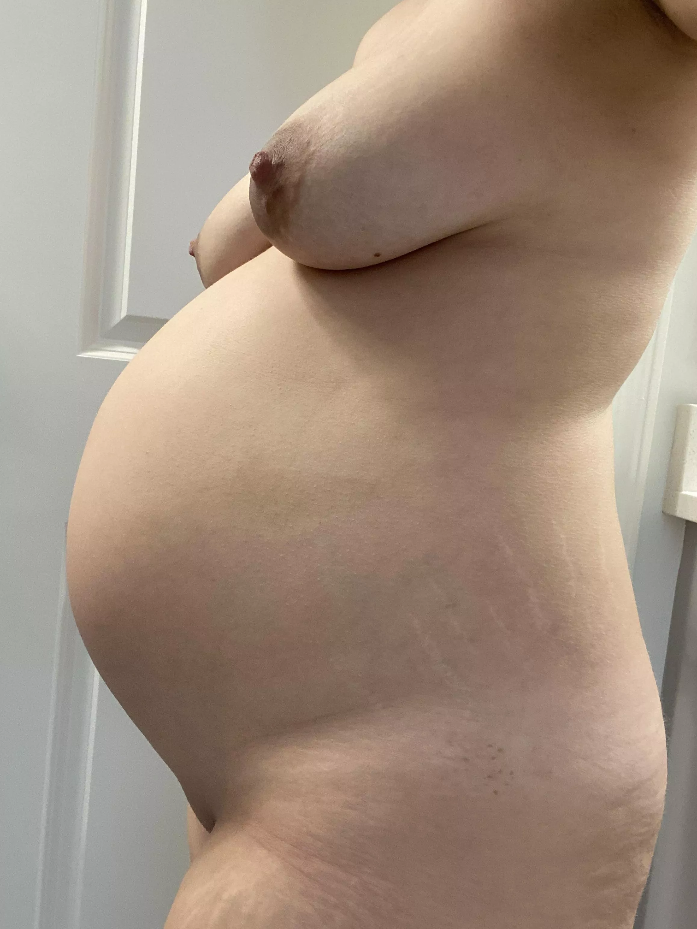 I’m finally really starting to show