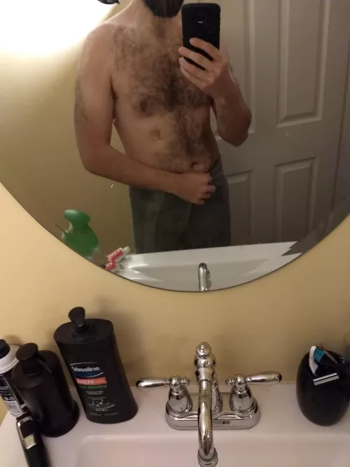 is a hairy belly okay too?