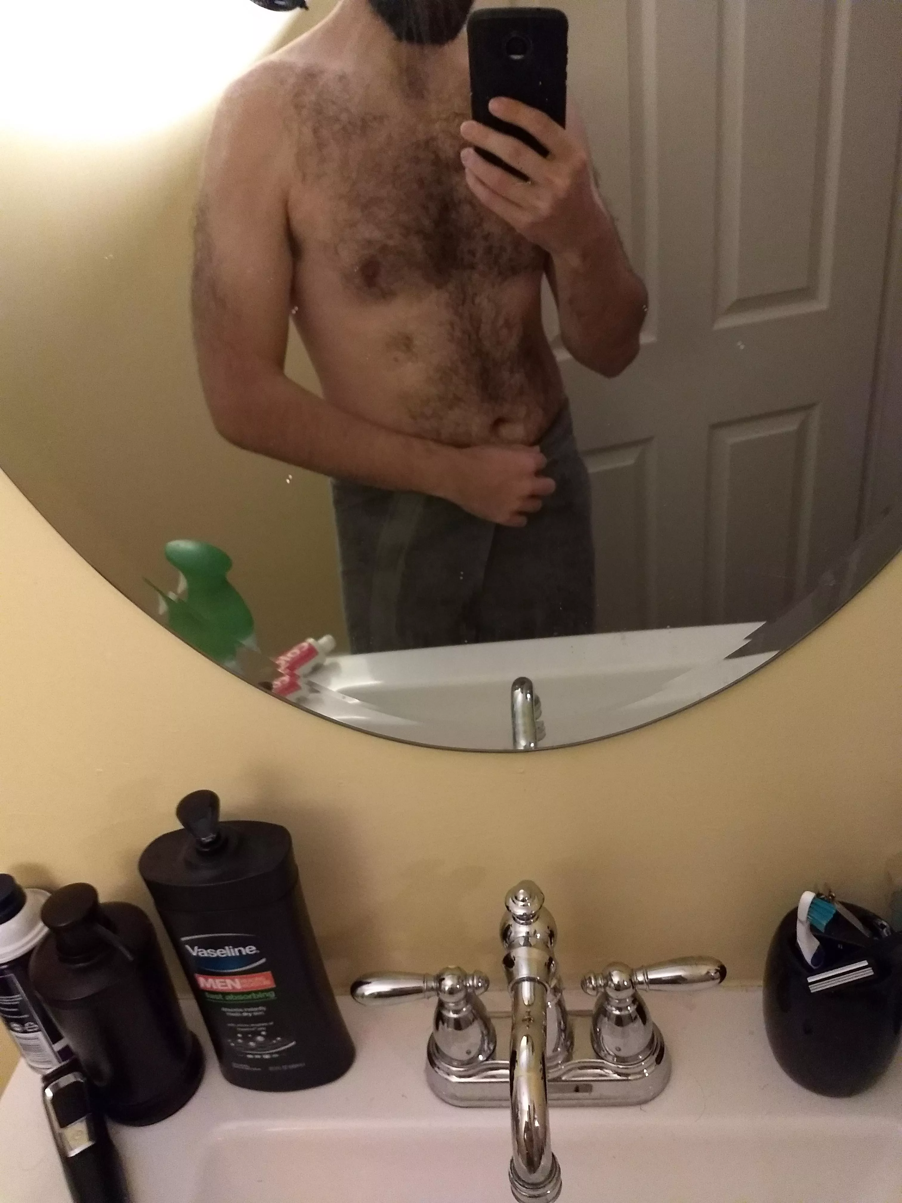 is a hairy belly okay too?