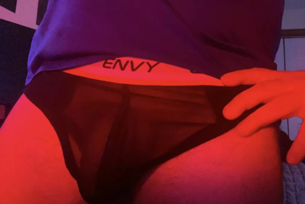 It’s see-thru… shhh