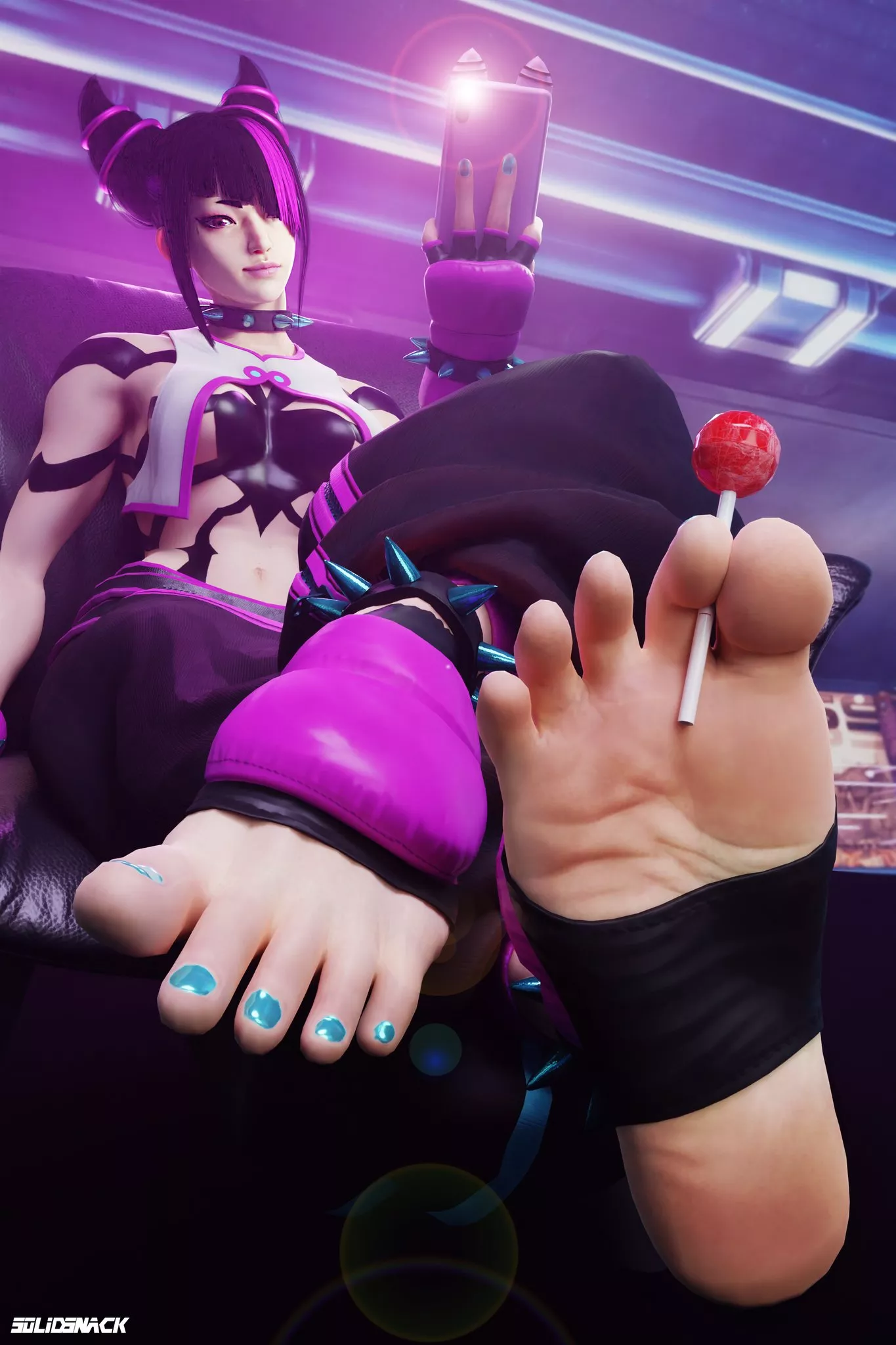 Juri Taunts You (SolidSnack) [Street Fighter]