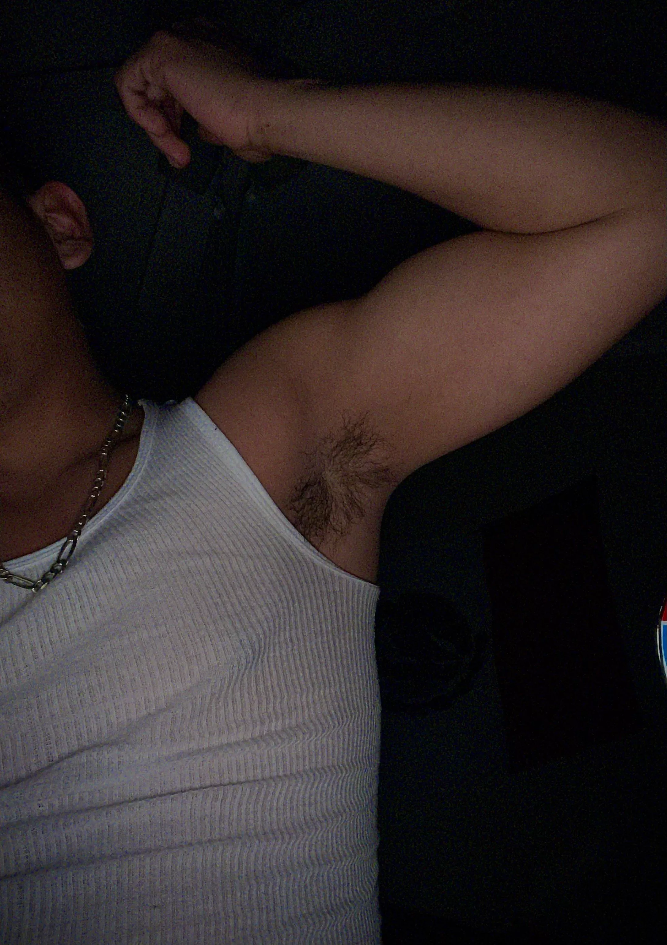 my cock has been leaking all day because i forgot to put deodorant after the gym in the morning