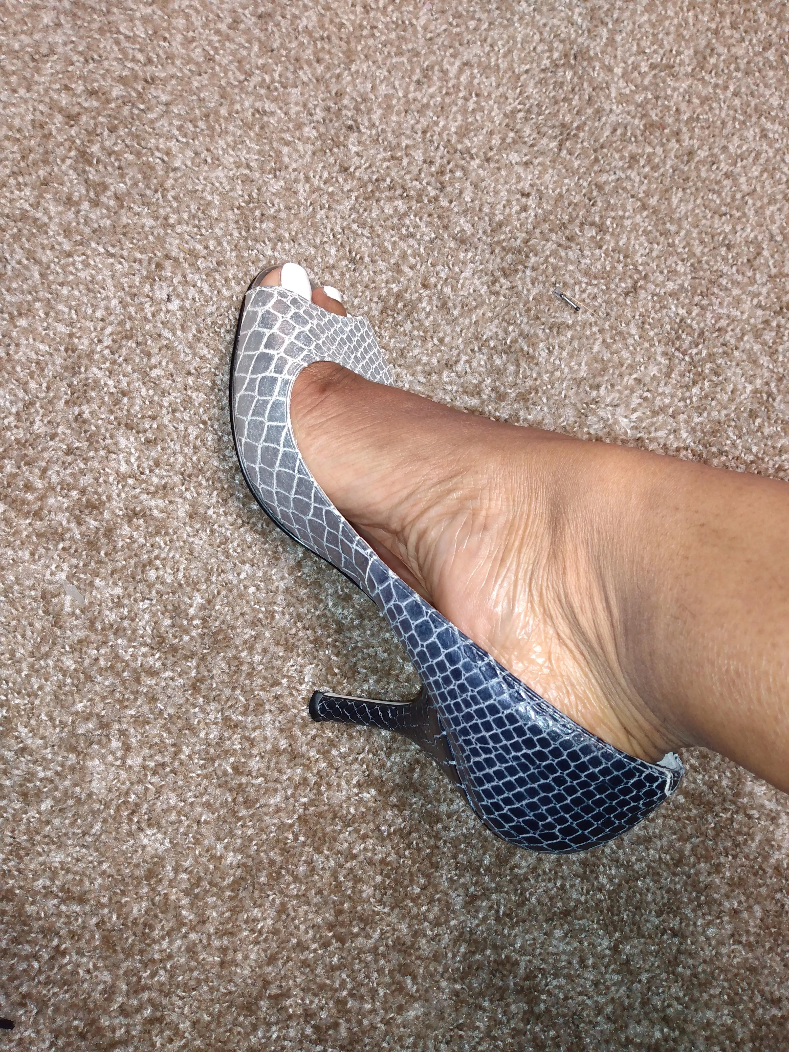 New Pedi in vintage shoes