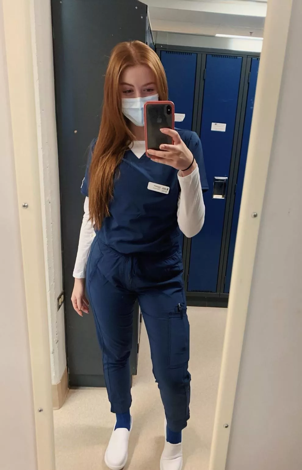 Nurse redhead