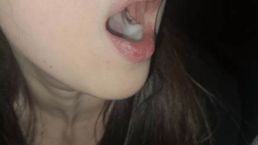 Only in my mouth please so I don't have to clean up