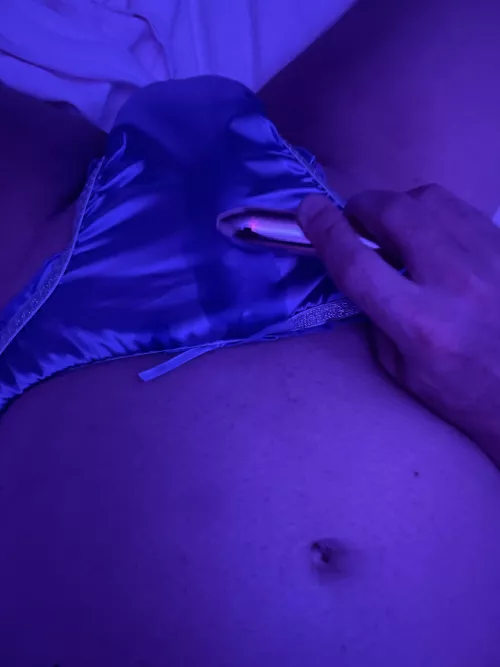 Panties got a little messy this morning.