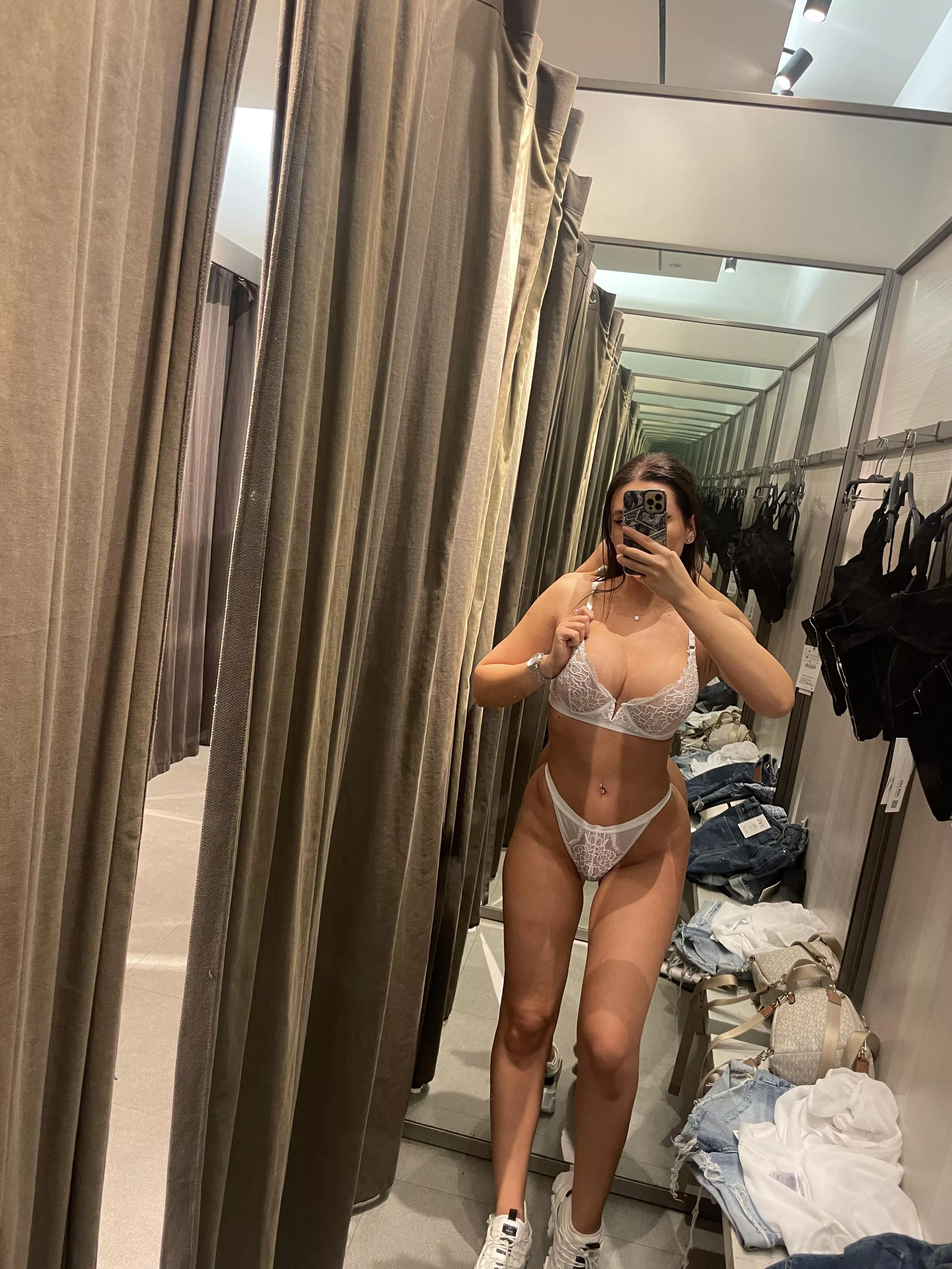 Probing a cute pair of underwear[f]