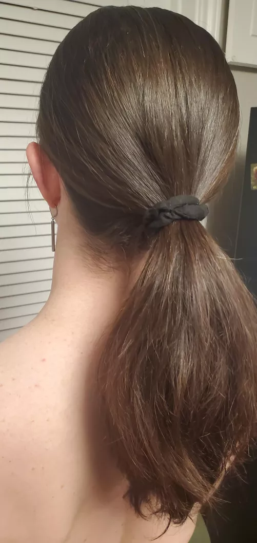 Sexy Ponytail Begging To Be Pulled