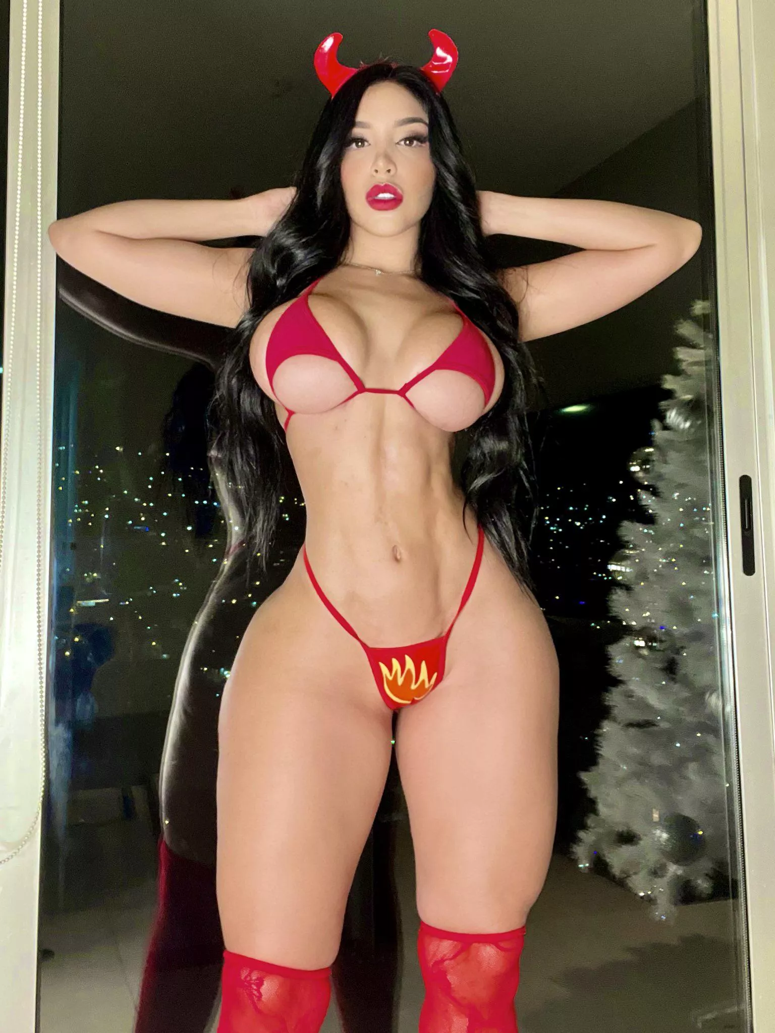 She can be my devilish fuck toy!