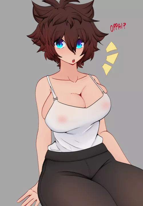 She's ready to workout, will you help?