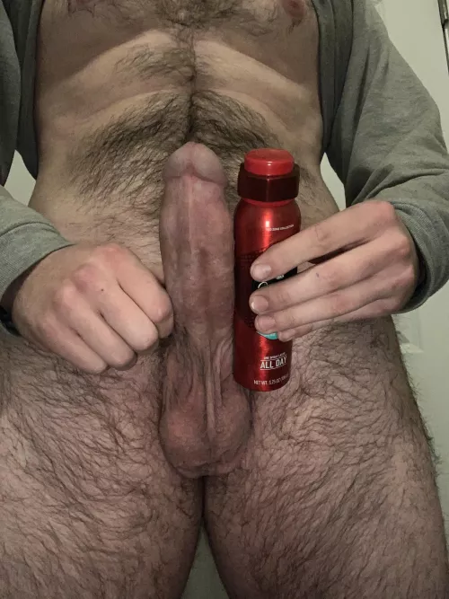Sizeable and ready to slam some ass