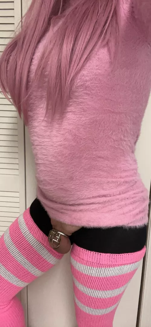 So much better being locked 💖