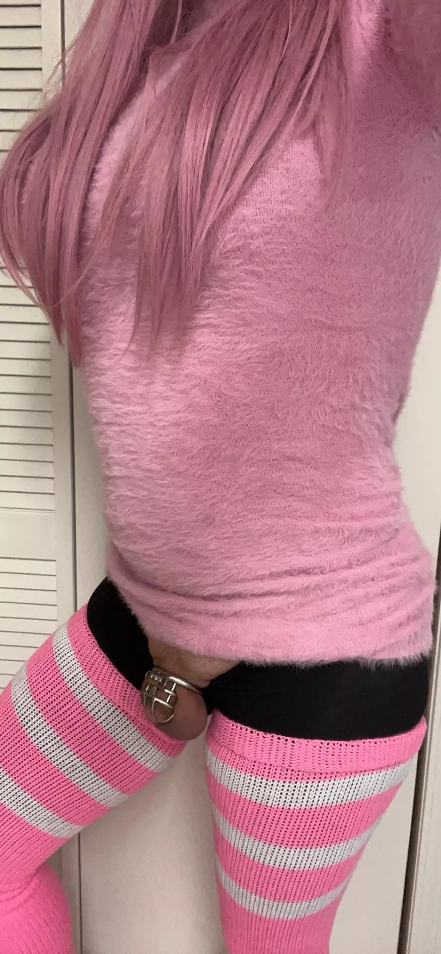 So much better being locked 💖