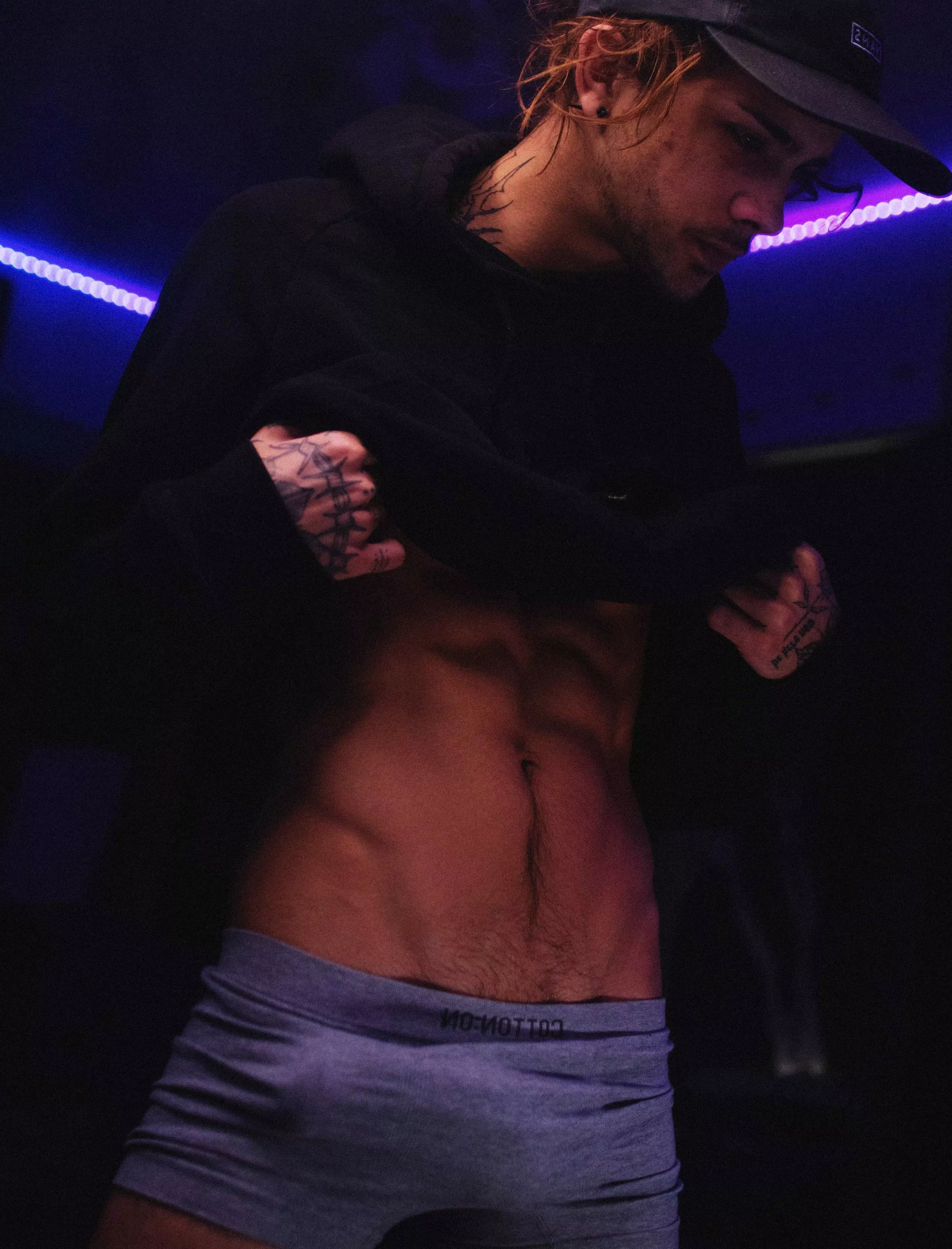 Take these off for me?