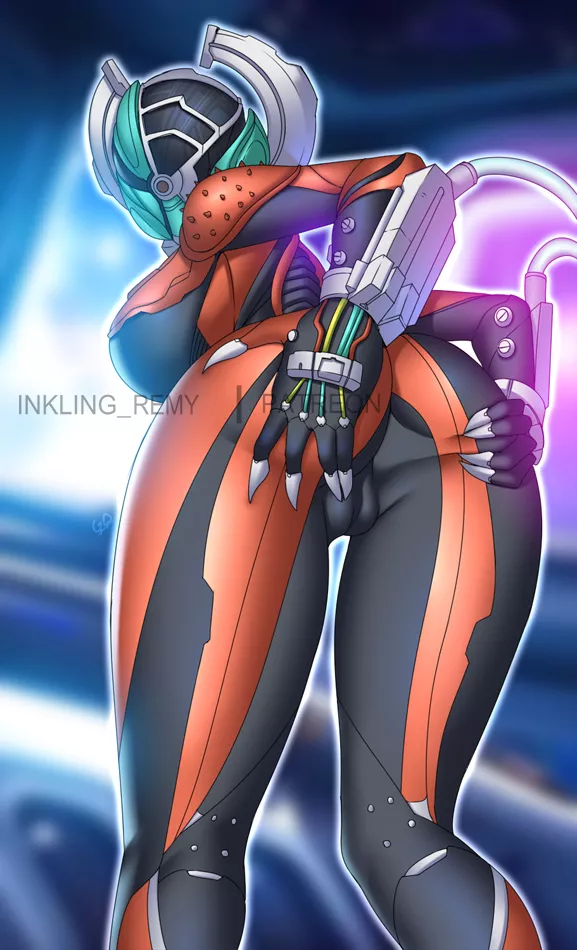 [Valkyr] Spreading And Teasing (Inkling_Remy)