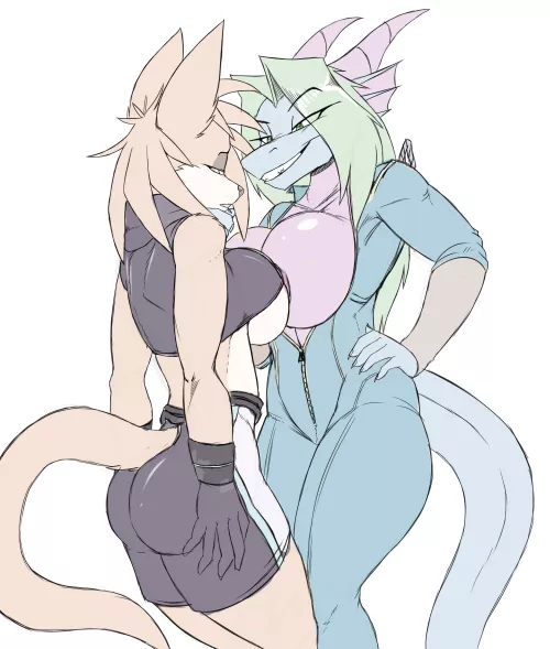 Warming Up (F/F) (SpazmanNSFW)