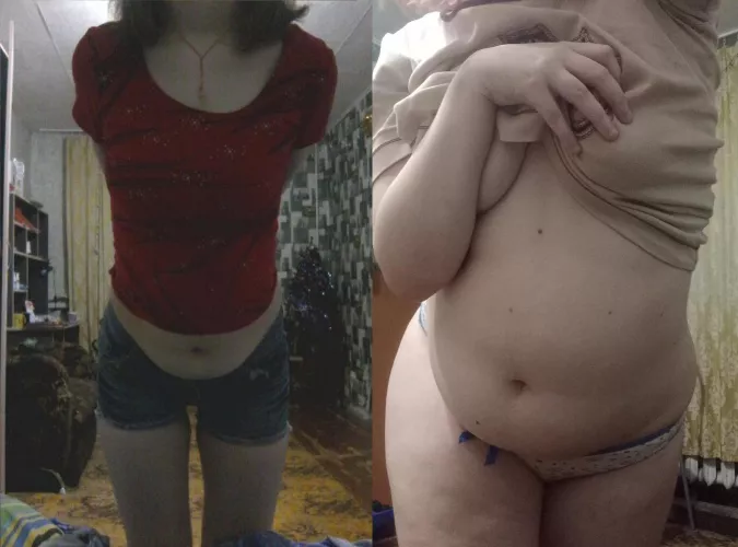 Was I ever slim?.. I don't even remember...