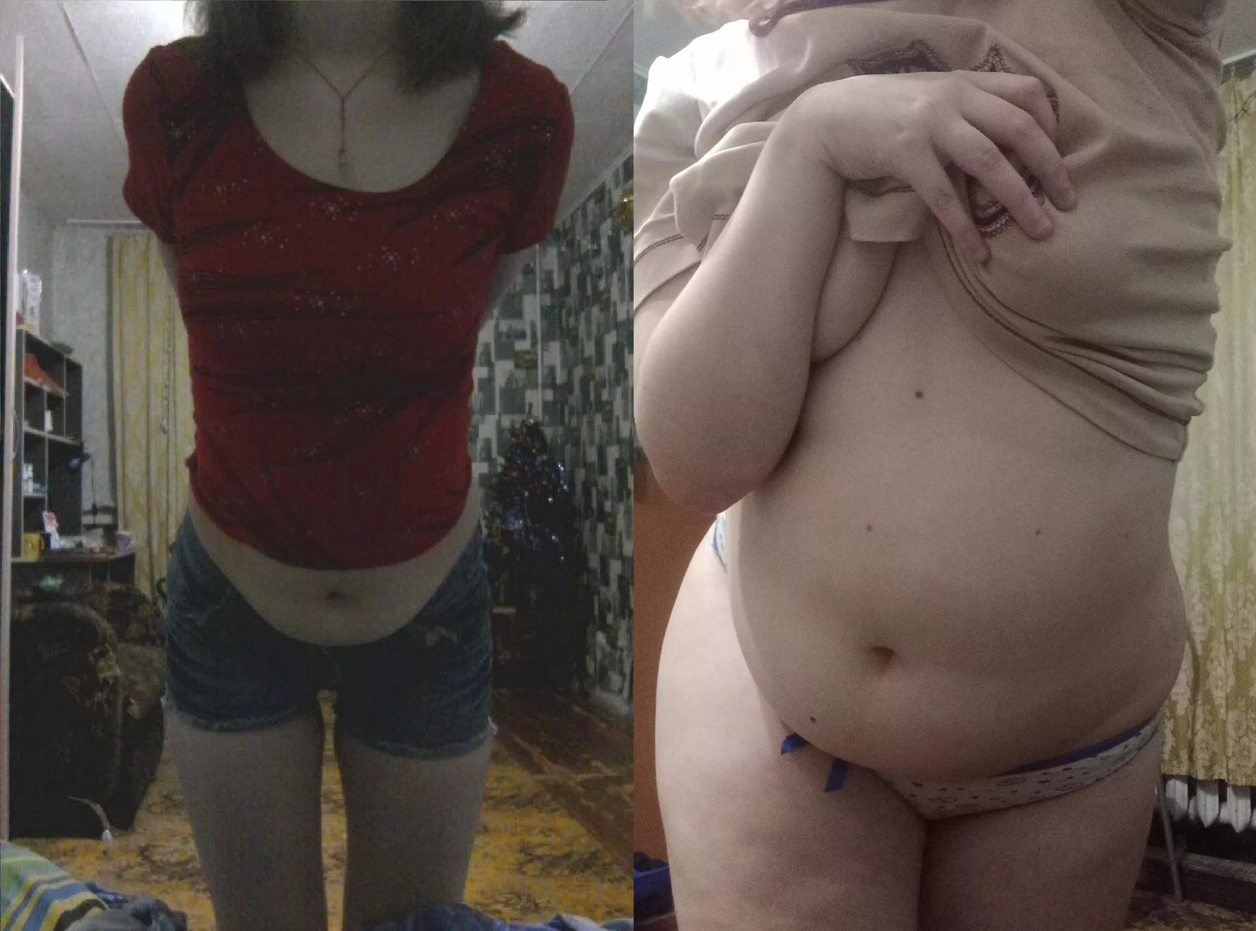 Was I ever slim?.. I don't even remember...