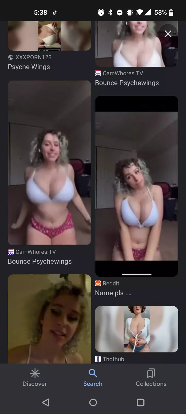 were can i watch nsfw vids of Psyche wings?