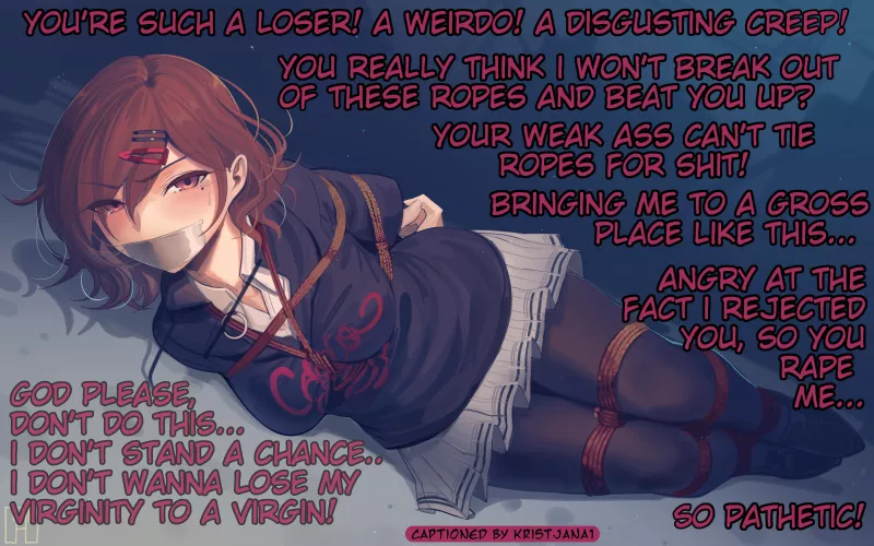 What to do When Your Crush Rejects You [Imminent Rape] [Virgin] [Tape Gag] [Feisty Girl] [Artist:Caddo]