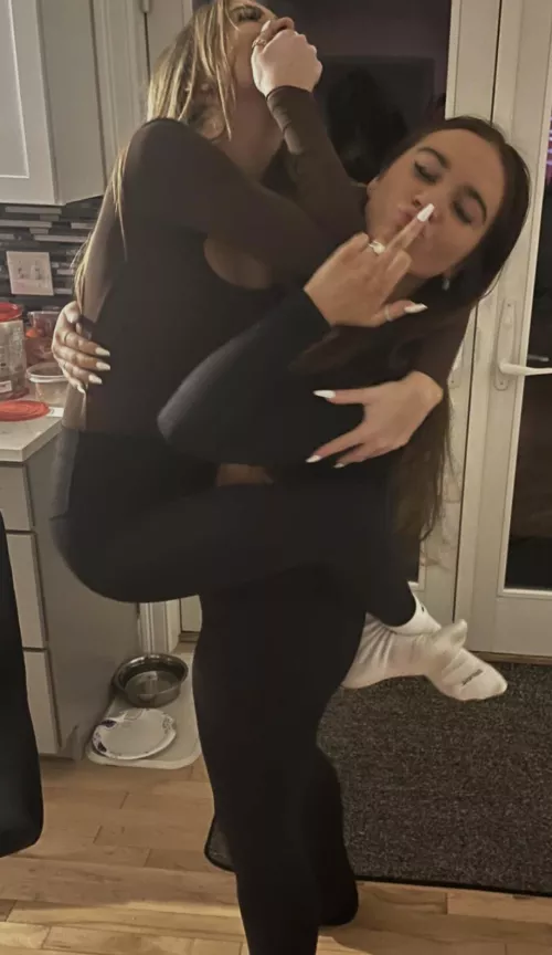 Who else loves leggings with socks?