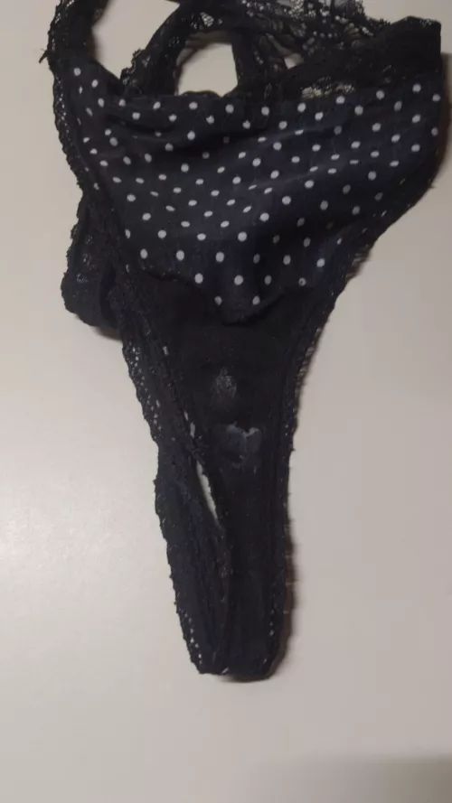 wife's dirty thong